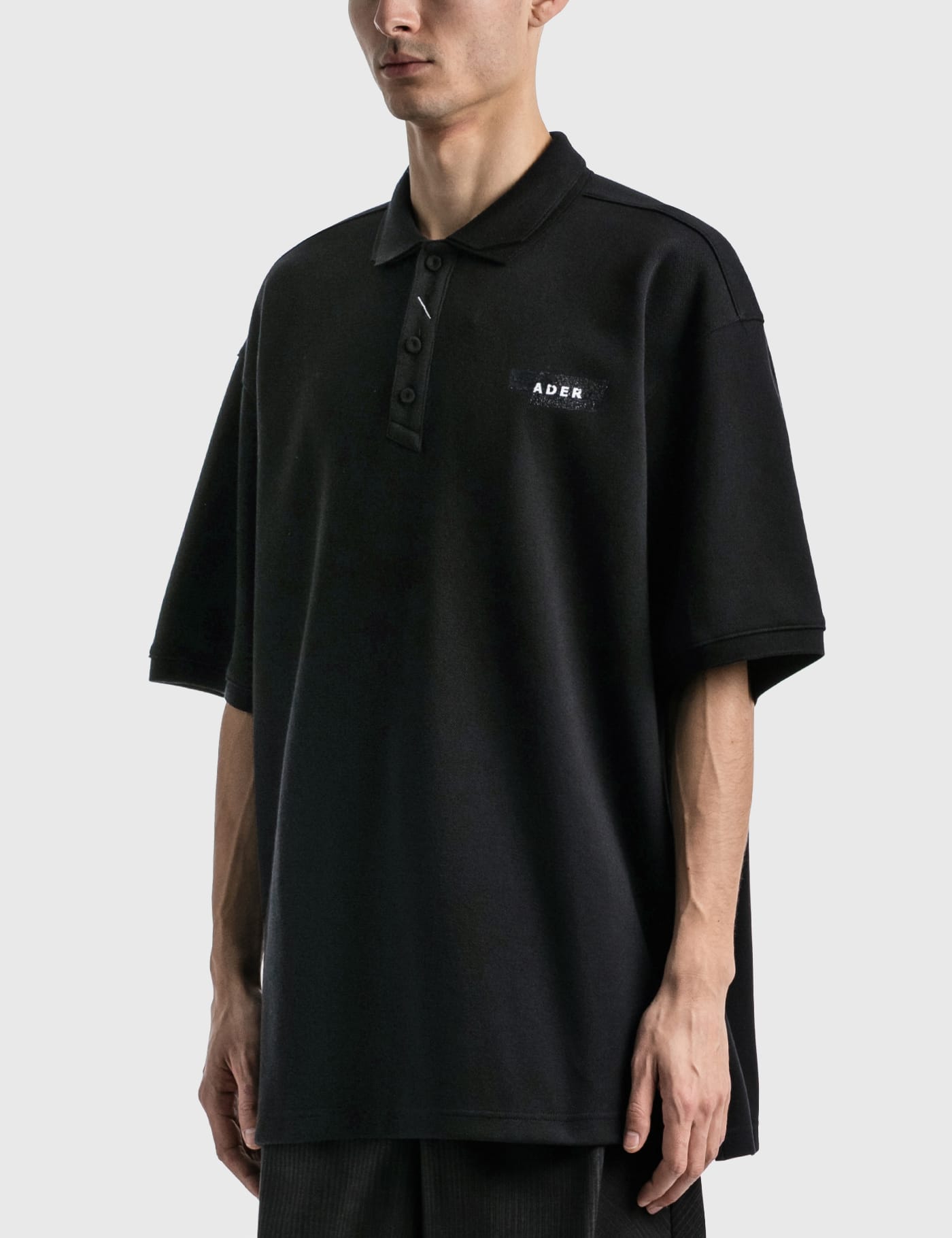 Ader Error - Duct Tape Logo Polo Shirt | HBX - Globally Curated 