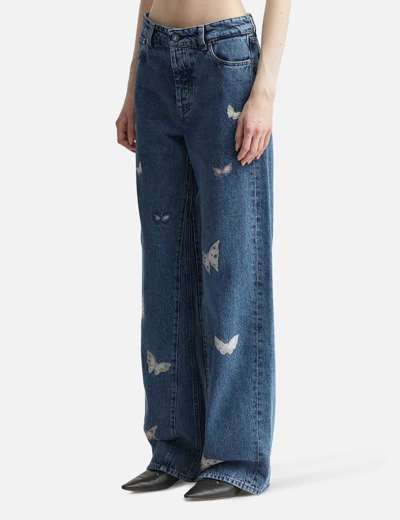【OUR LEGACY】TREBLE CUT トレブルカット インディゴバタフライ Our Legacy - Treble Cut Indigo Butterfly