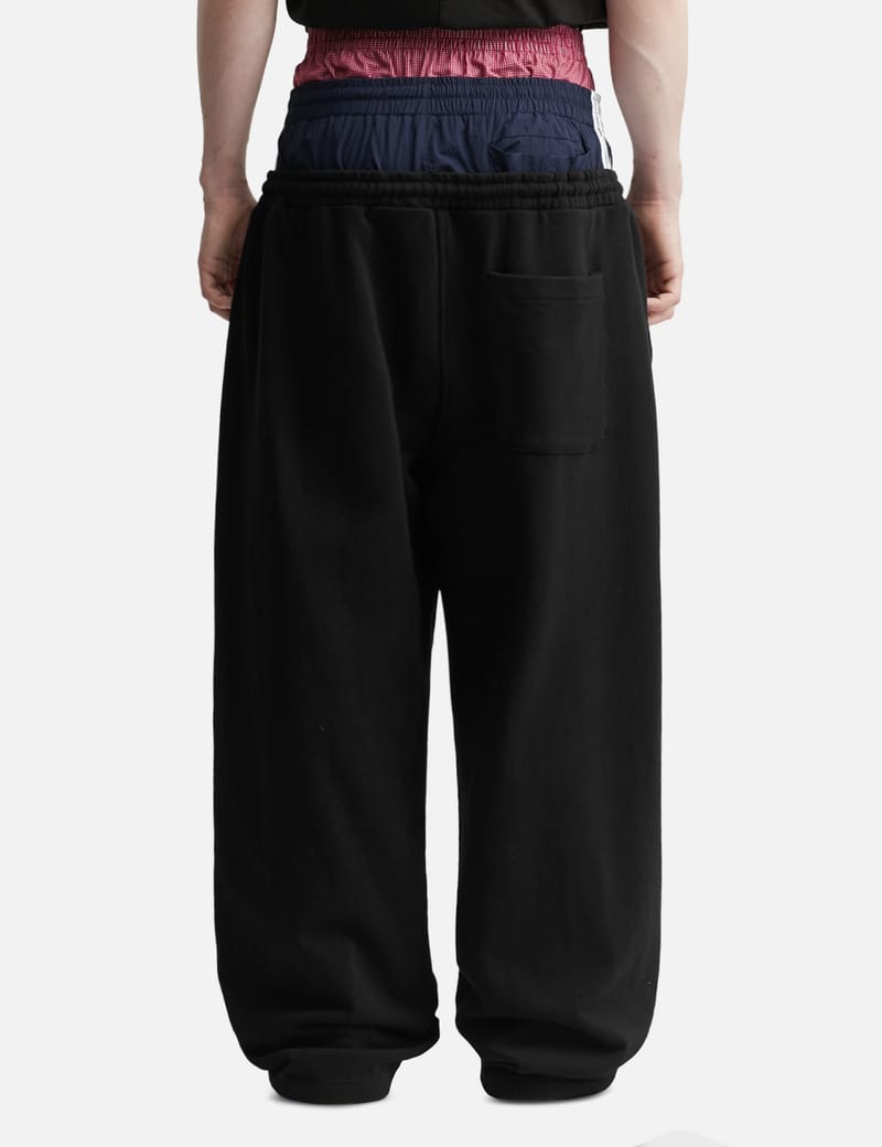 PROJECT G/R - 3 Layered Sweatpants | HBX - Globally Curated