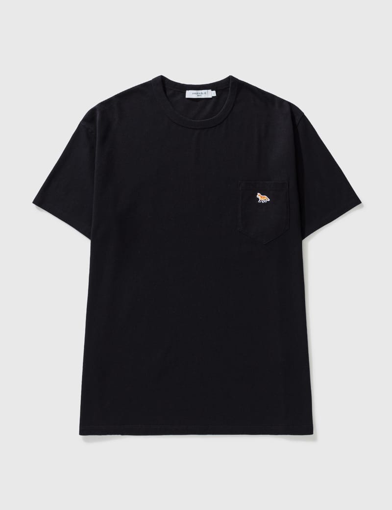 Maison Kitsuné - Profile Fox Patch Pocket T-shirt | HBX - Globally