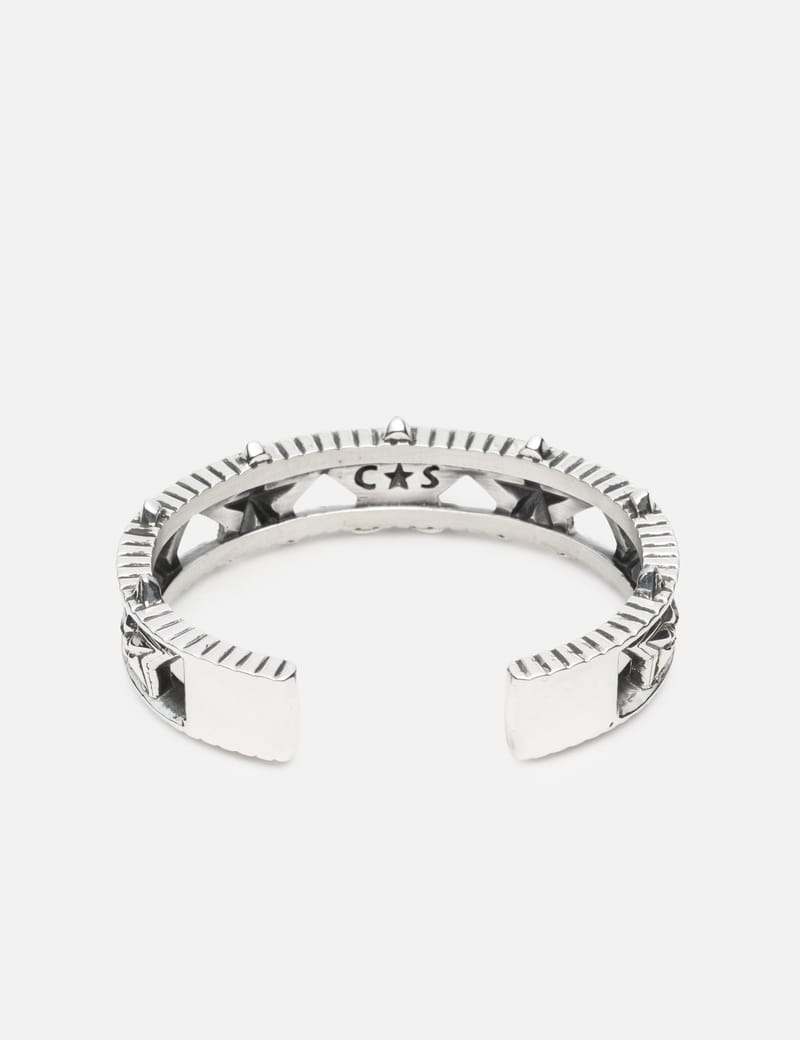 Cody Sanderson Barbed Star In Star Cuff - Sterling silver cuff