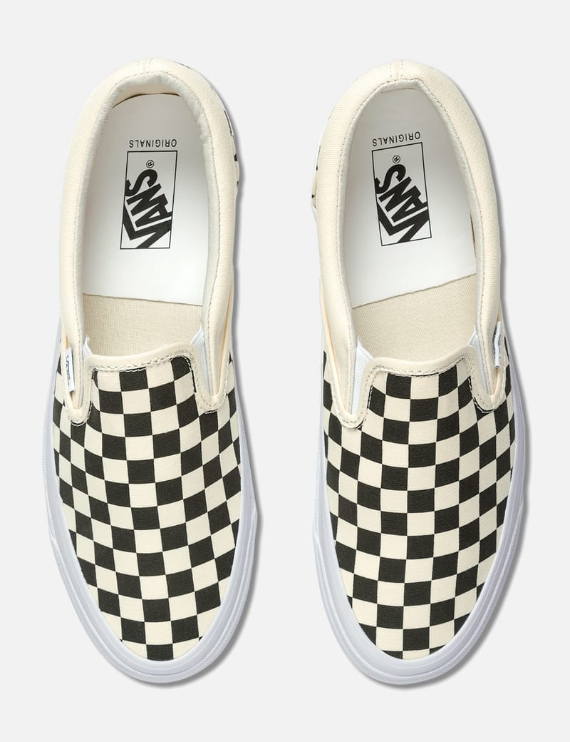 Vans vault shop slip on checkerboard