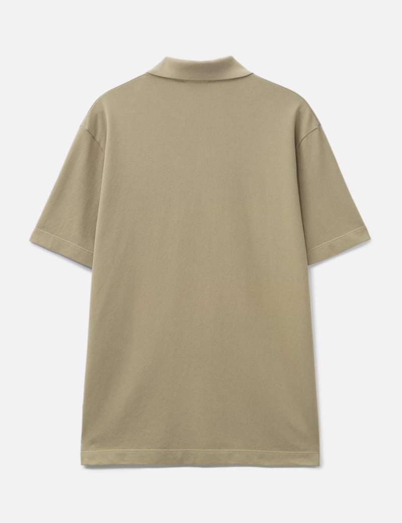 Maison Kitsuné - Bold Fox Head Patch Comfort Polo | HBX