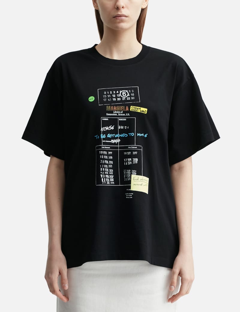 MM6 Maison Margiela - Reversed Washing Label T-Shirt | HBX