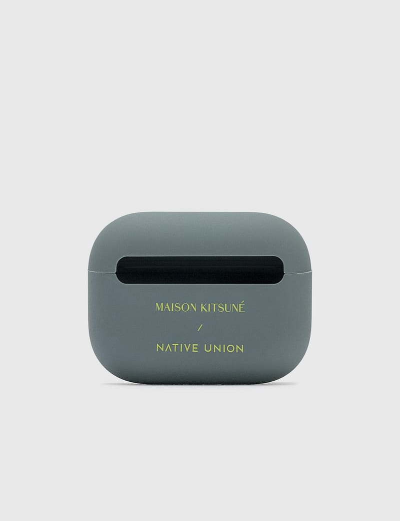 MAISON KITSUNE&#39; - MAISON KITSUNE×NATIVE UNION AirPodsPro 青 AirPods Proケース ブルー（青）系 MAISON KITSUNE(メゾンキツネ