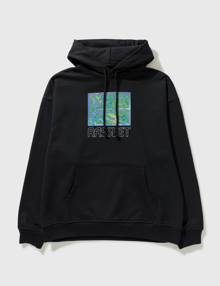 Rassvet - Painted Logo Hoodie | HBX - Globally Curated Fashion and ...