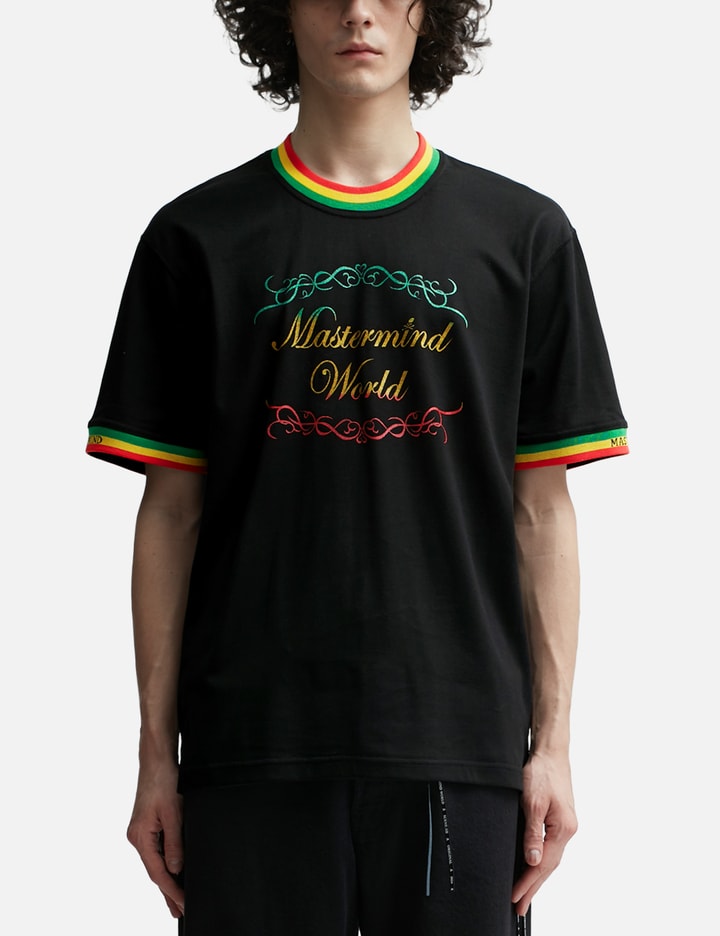 Mastermind World - Rasta Rib Short Sleeve T-shirt | HBX - HYPEBEAST 為您 ...