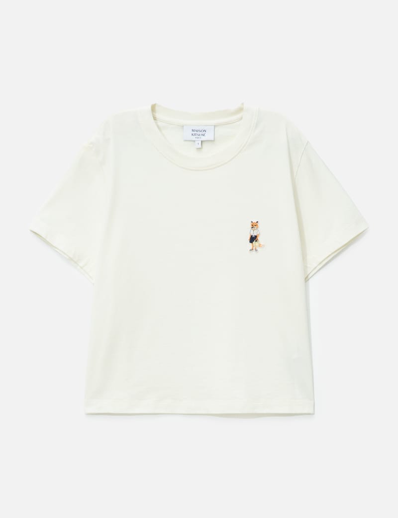 ＊新品＊ MAISON KITSUNE DOUBLE FOX HEAD Tシャツ DOUBLE FOX HEAD REGULAR TEE-SHIRT | Maison Kitsuné