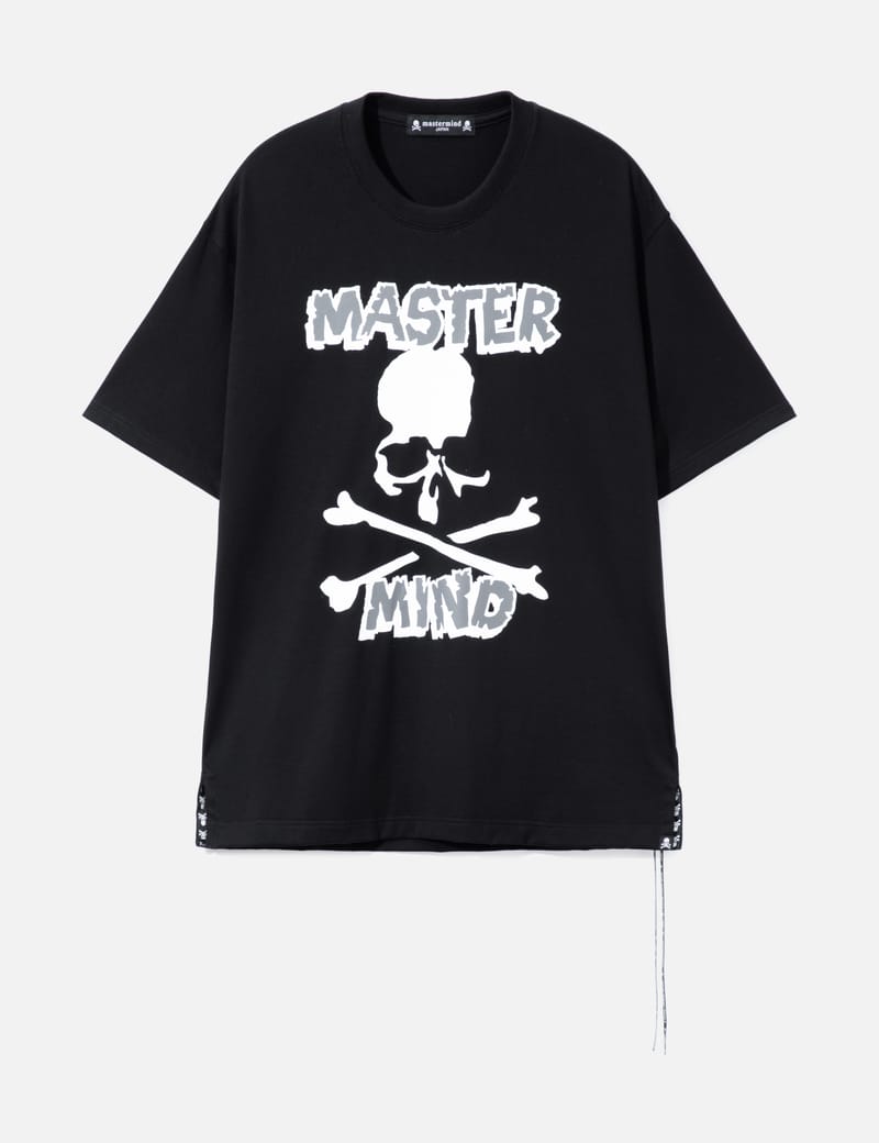 Mastermind Japan Boxy Bold Logo SS Tee - Premium black cotton