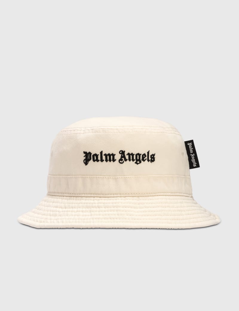 Palm Angels Classic Logo Bucket Hat-