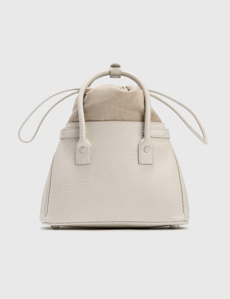 バッグ Maison Margiela 5AC BABY GREIGE 5Ac Classic Mini Bag - Maison Margiela - Greige - Leather