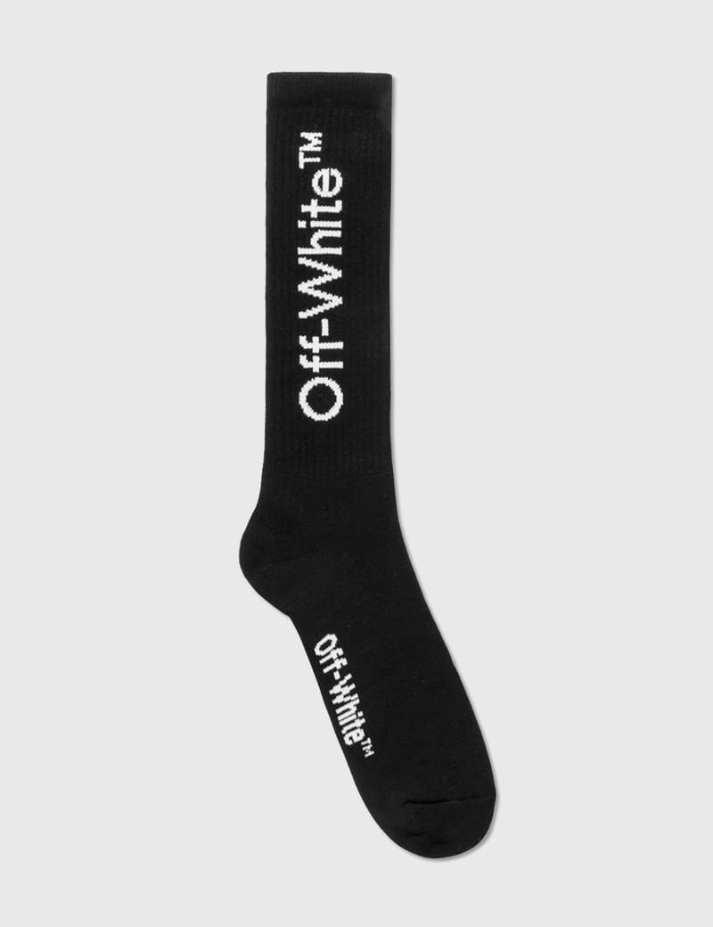 Off-White Arrow Mid Length Socksブラック Black Arrow Mid Socks in BLACK for Men | Off-White™