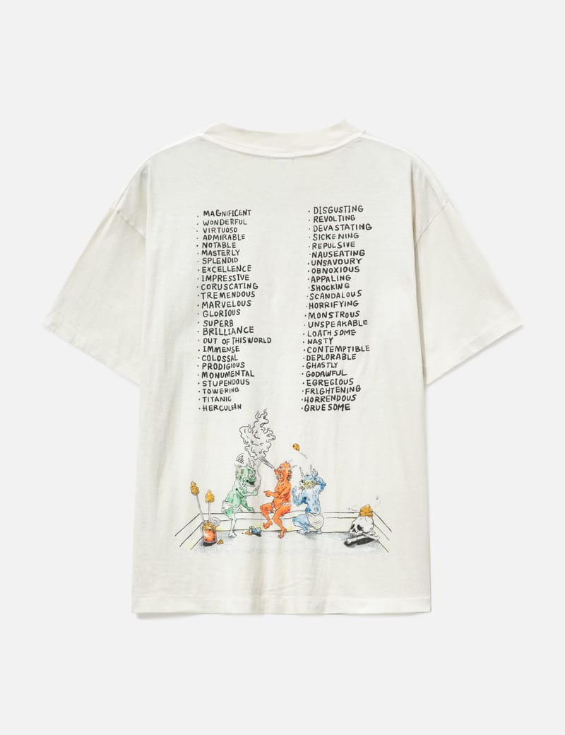 Saint Michael Saint Wet Short Sleeves T-Shirt - wide-fit graphic