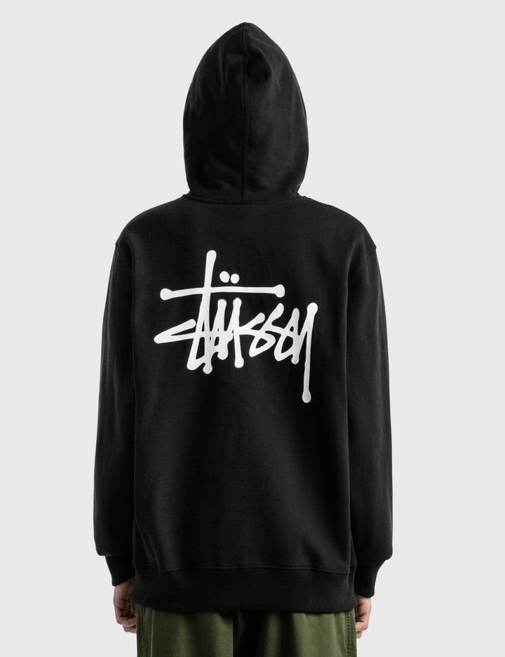 Stüssy - Basic Stussy Zip Hoodie | HBX - Globally Curated Fashion and ...