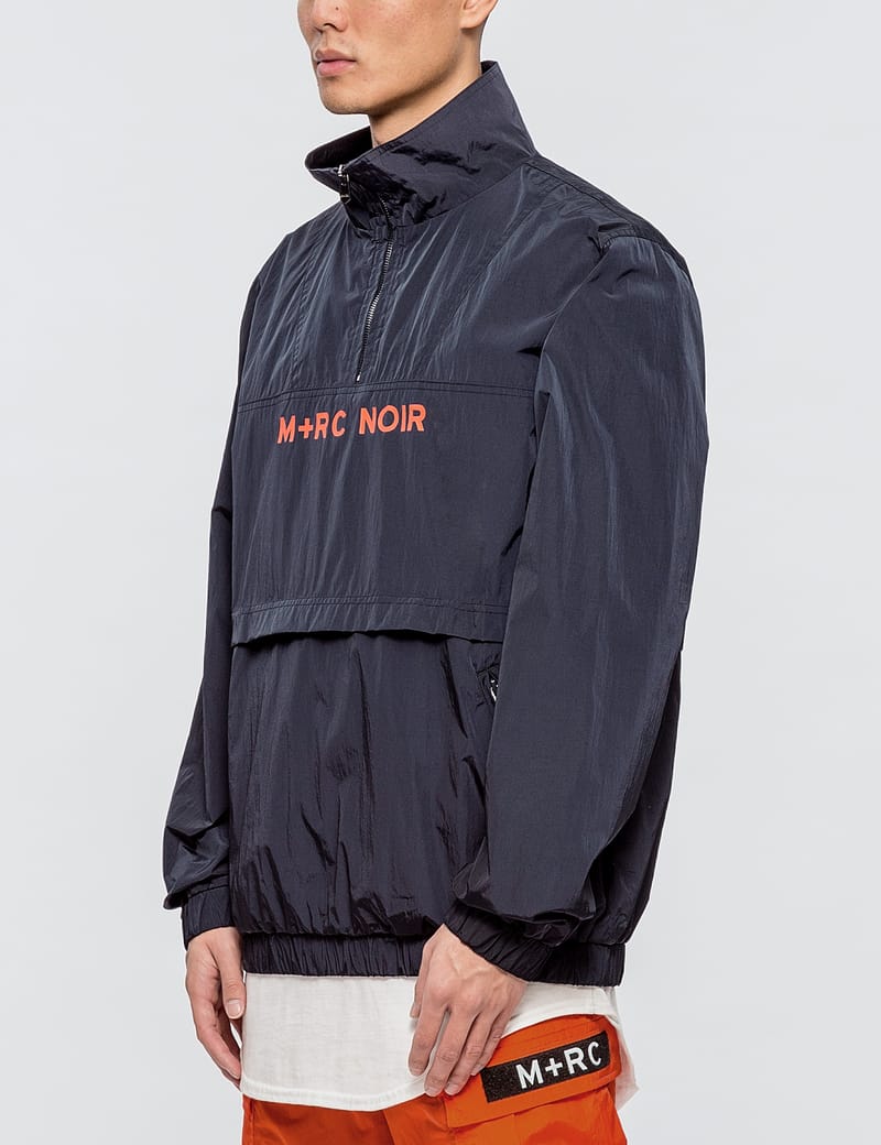 M+RC Noir - Hmu Mid Zipper Reflective Logo Track Jacket