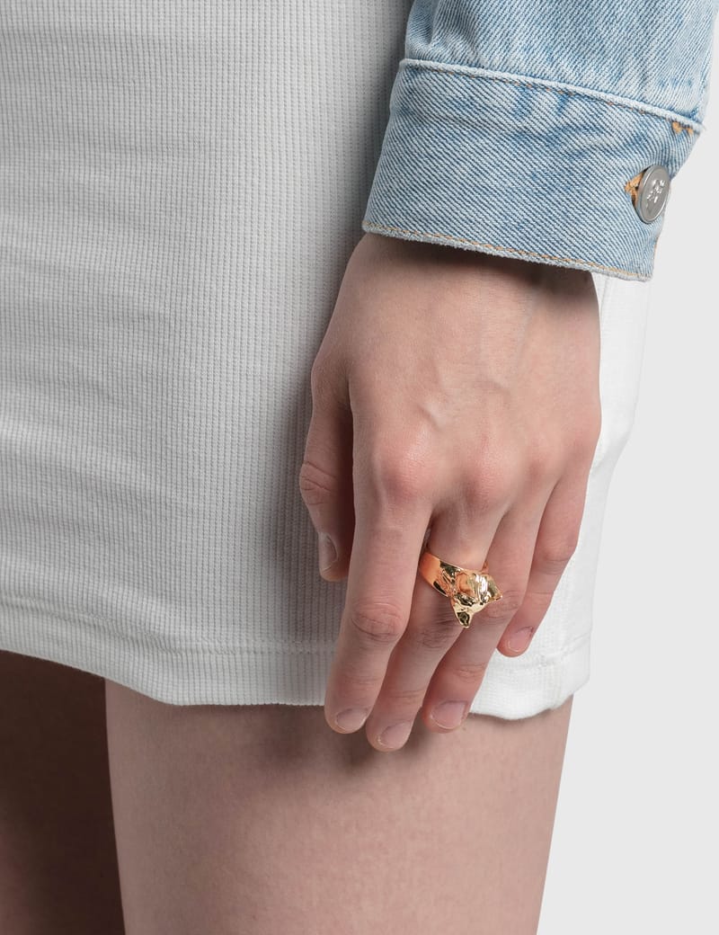 Maison Kitsuné - Fox Head Ring | HBX