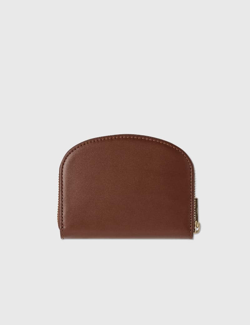 A.P.C. - Half Moon Zip Wallet | HBX - Globally Curated