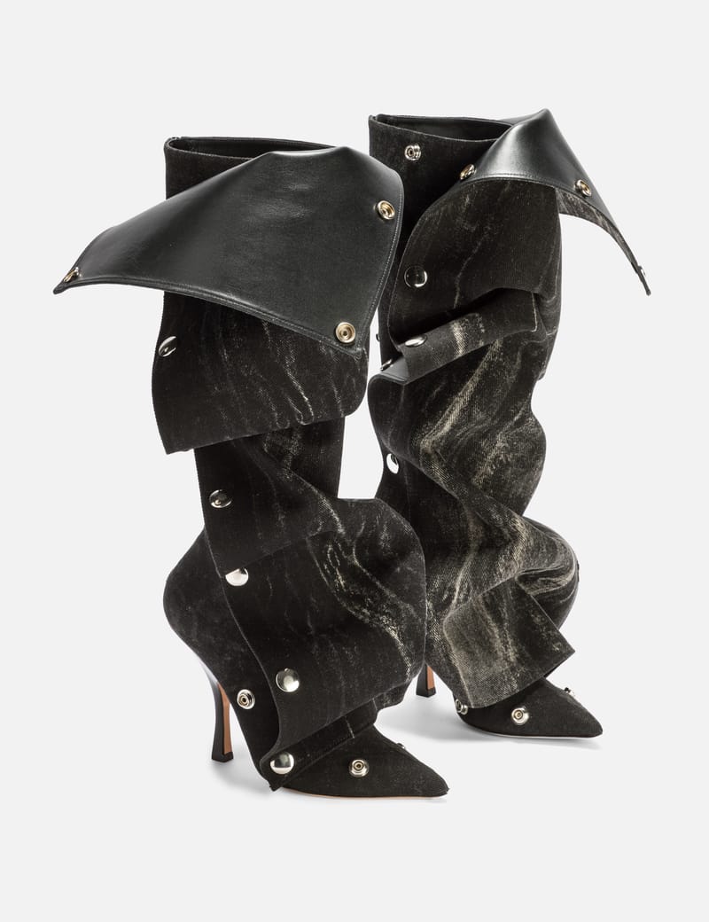 Y/PROJECT - SNAP BOOTS | HBX