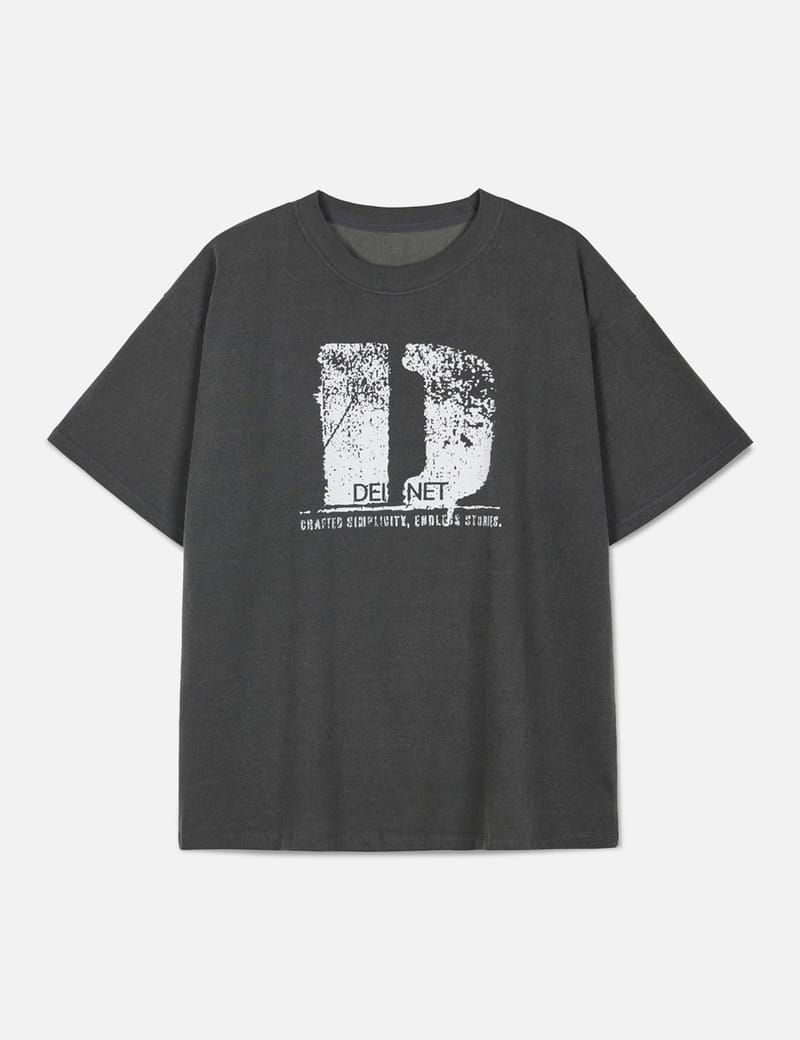 DEINET - YEONJUN GGUM X DEINET Cropped Fit Short Sleeve T