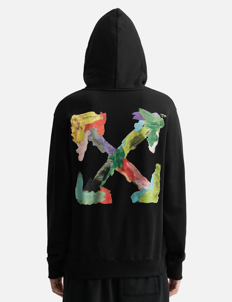 Off white outlet multicolor hoodie