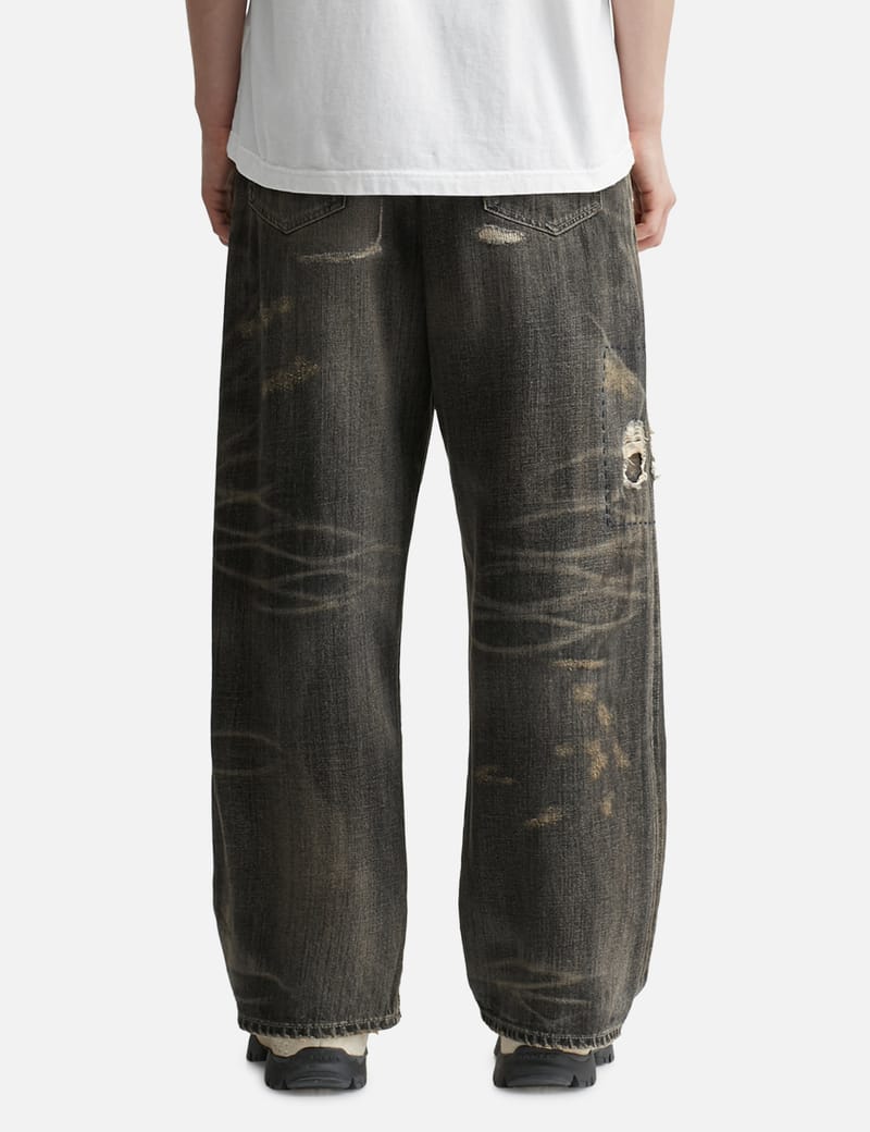 NEIGHBORHOOD - SAVAGE DENIM DP WIDE PANTS | HBX - Globally