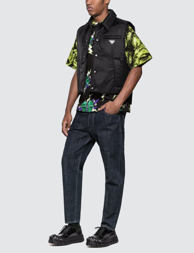 PRADA ss12 western shirts パイピングウエスタンシャツ PRADA ss12 western shirts パイピングウエスタンシャツ - メルカリ