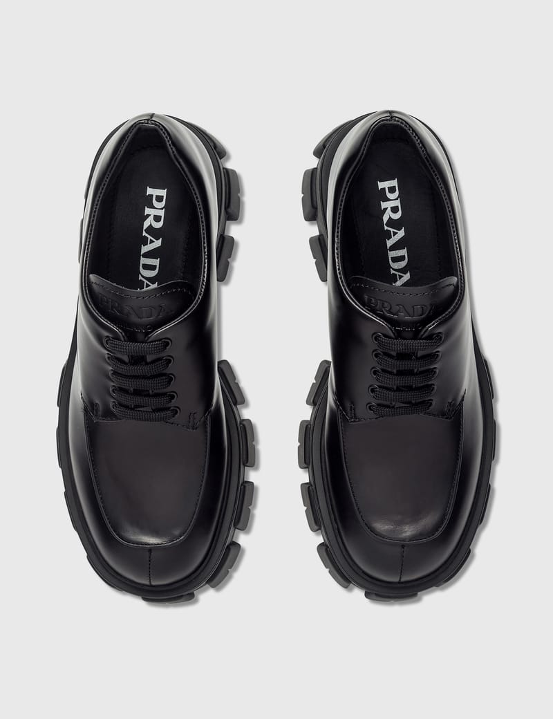 Prada - Monolith Chunky Laced Shoe | HBX - Globally Curated Prada - Monolith Chunky Laced Shoe | HBX - Globally Curated