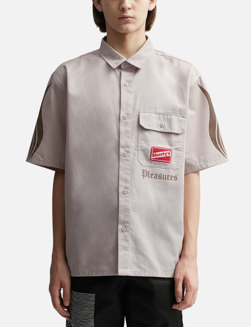 Pleasures - PLEASURES x Sonic Youth Alien Camp Collar Shirt
