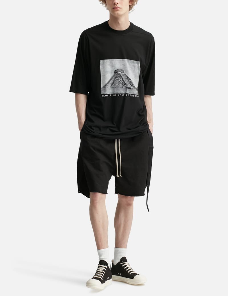 Rick Owens Drkshdw Long Boxers Butt Zip - Loose-fit Italian cotton