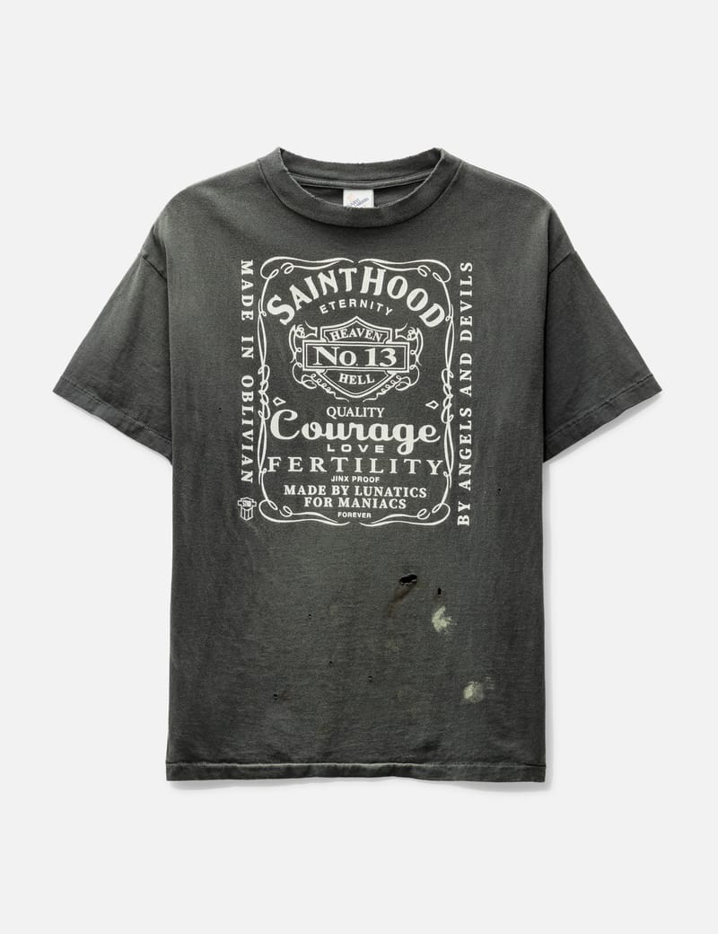 Saint Michael x NEIGHBORHOOD Skull Biker T-shirt