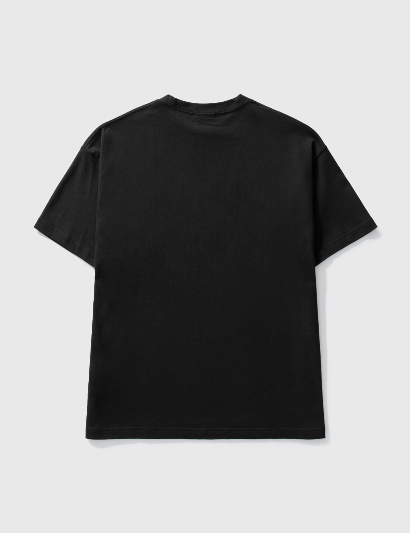 NIKE ソロスウッシュ センターロゴ刺繍 Tシャツ 黒