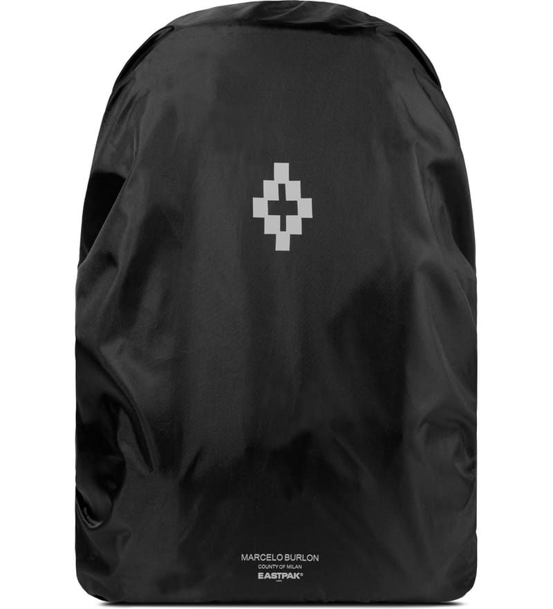 Eastpak x Marcelo Burlon Black Nylon Snake Backpack