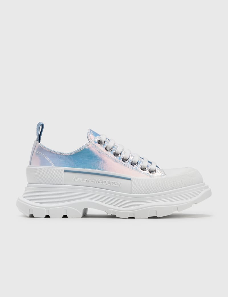 Alexander McQueen - Tread Slick Sneakers In Holographic | HBX