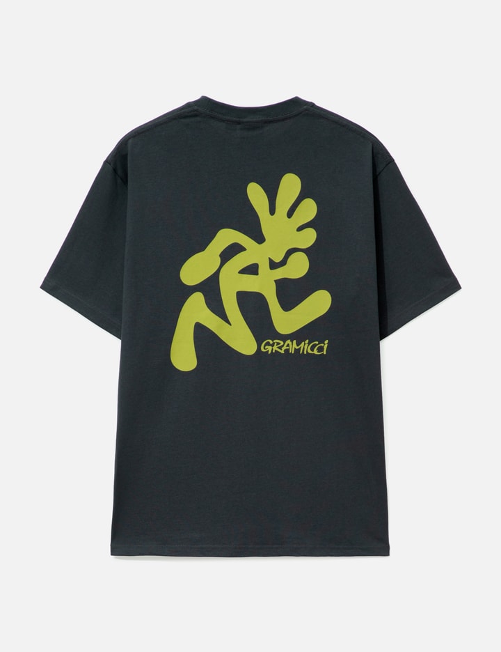Gramicci Running Man T-Shirt - 前後ロゴが映える、綿100%の定番レギュラーフィットTシャツ。 | HBX
