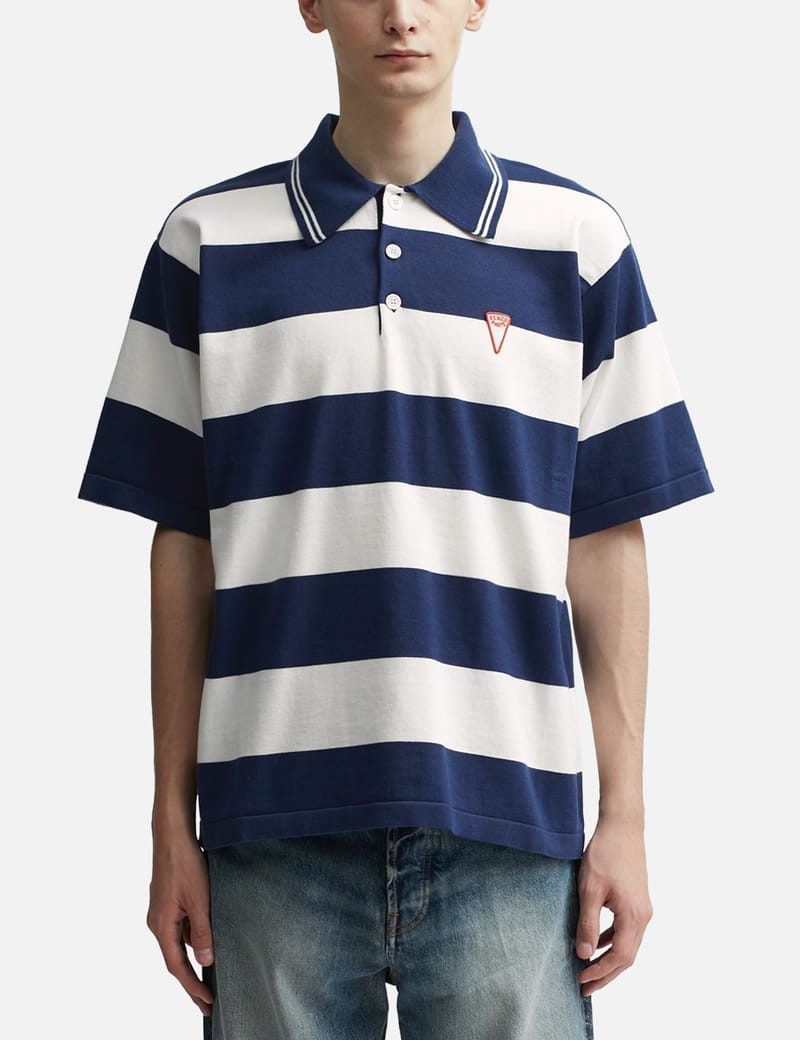 Kenzo - Nautical Stripes Polo Shirt | HBX - Globally Curated