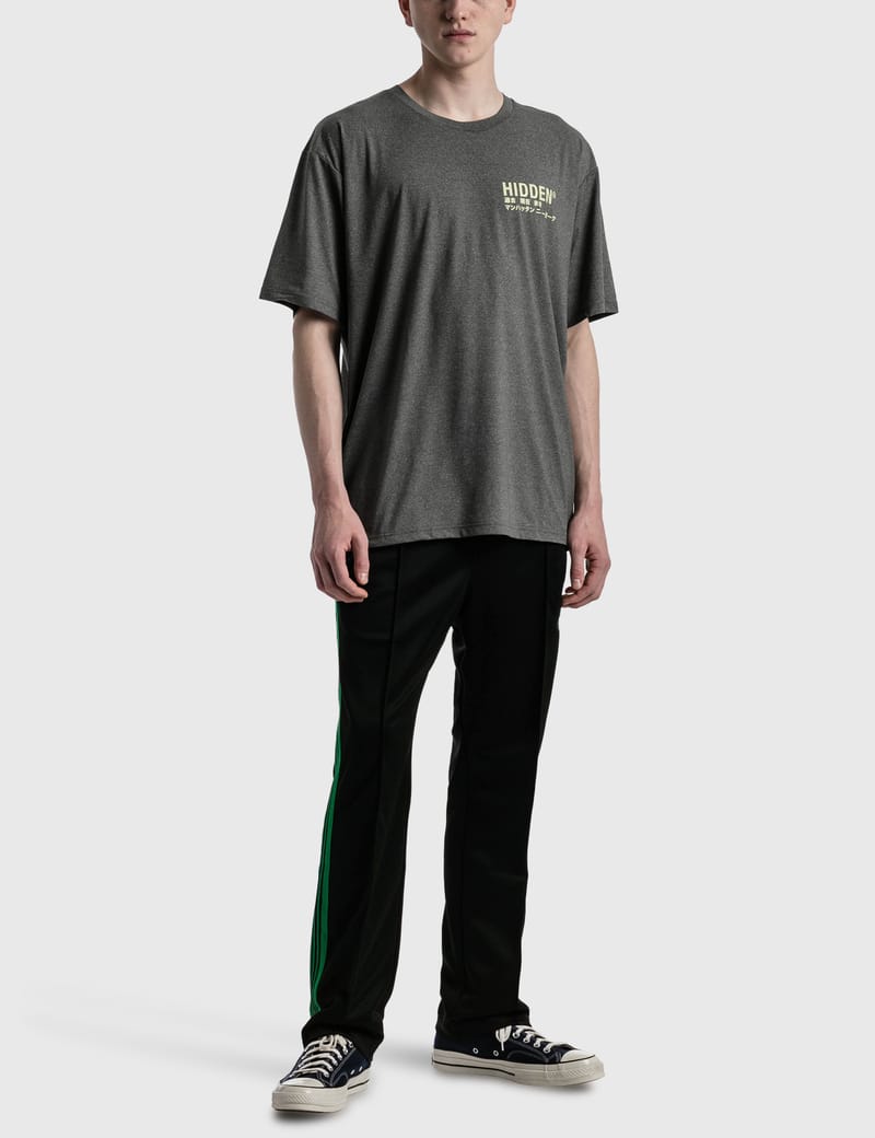 needles hidden track pants narrow-