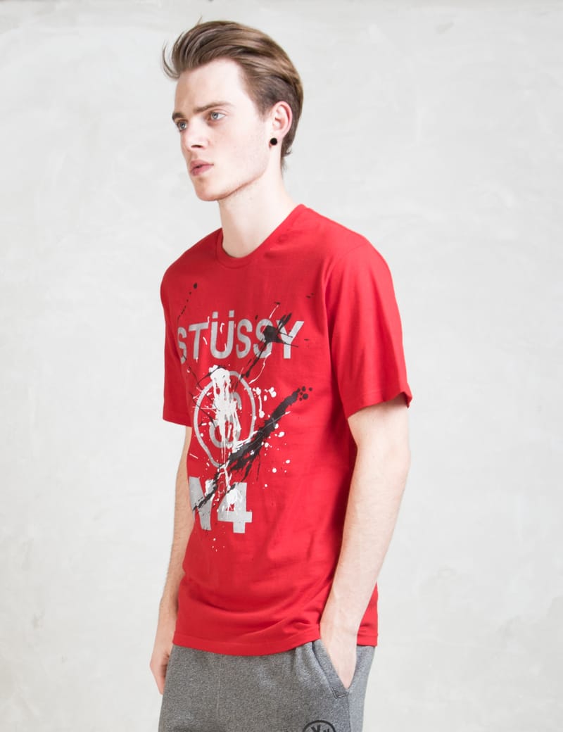 Stüssy - Stussy No. 4 Paint T-Shirt | HBX - Globally Curated