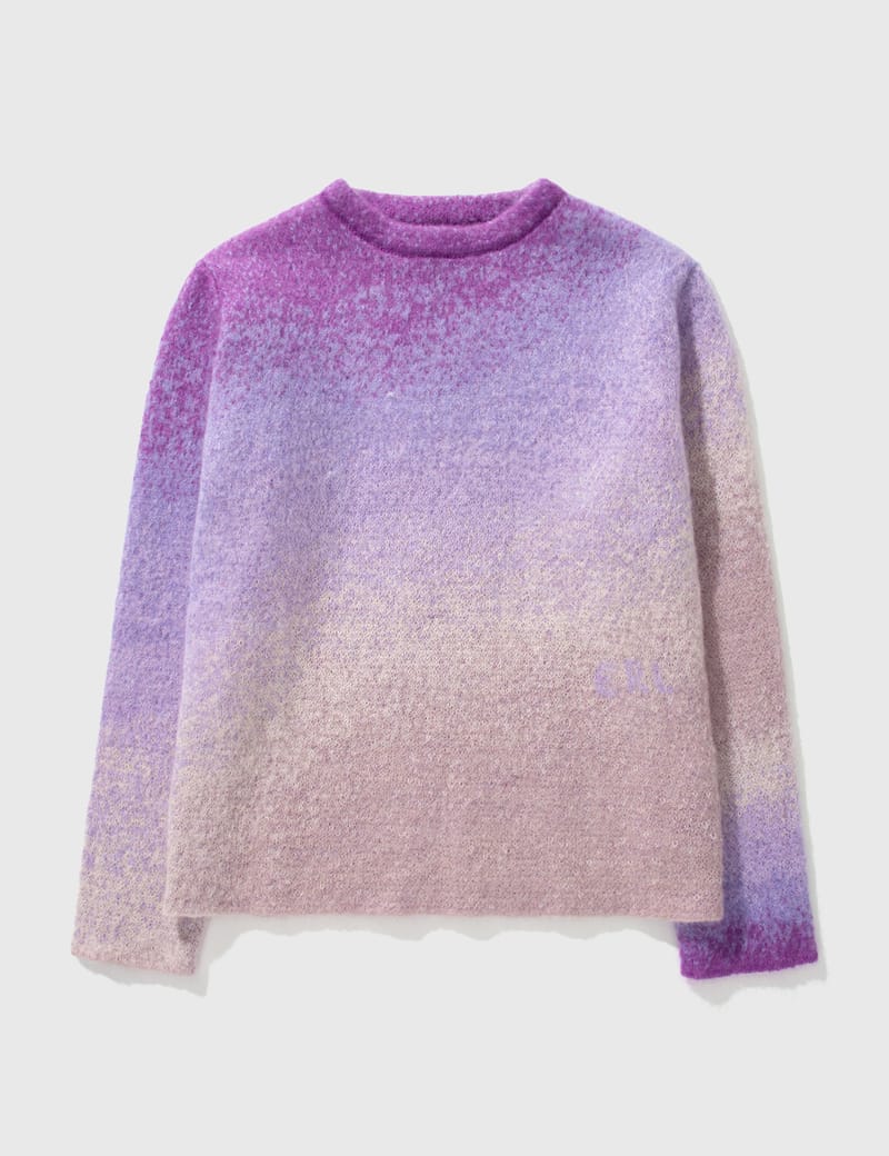 ERL - Gradient Crewneck Knitted Sweater | HBX - Globally Curated