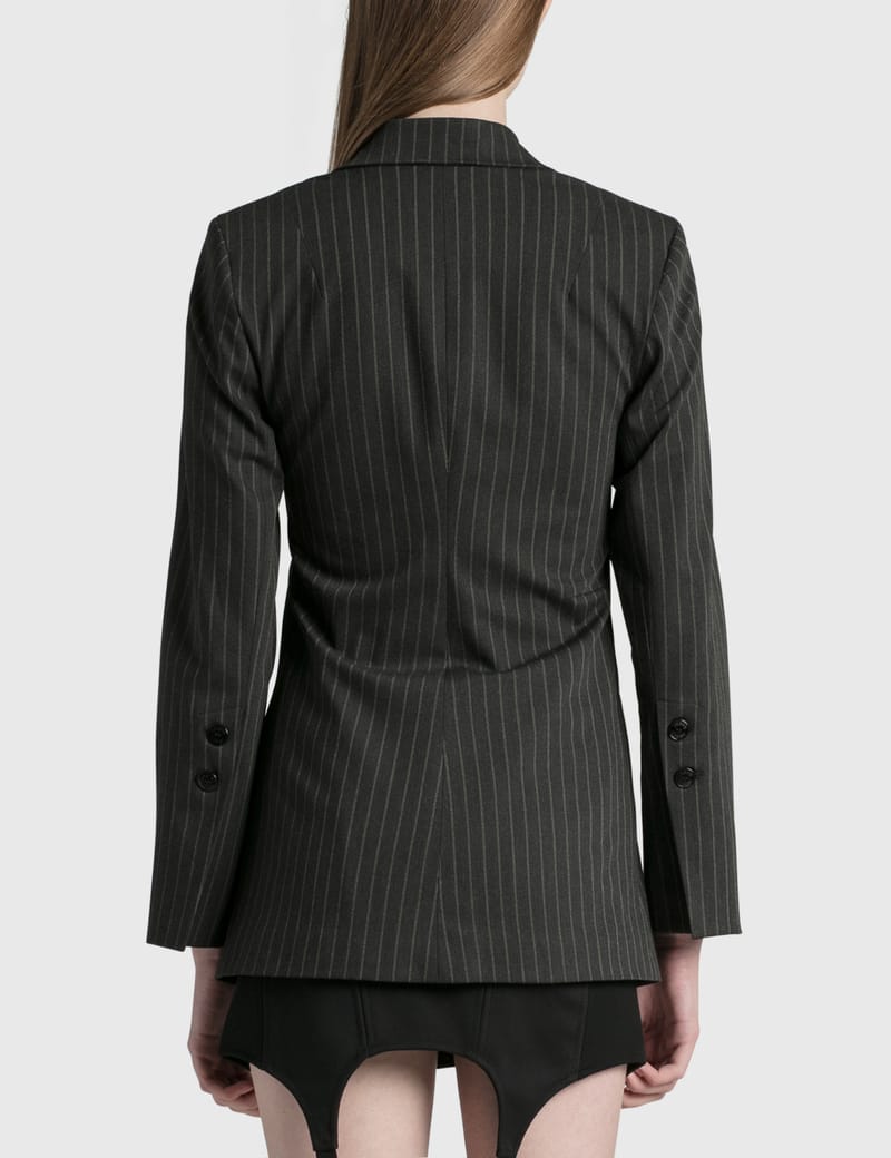 Ganni - Asymmetrical Blazer | HBX - Globally Curated Fashion