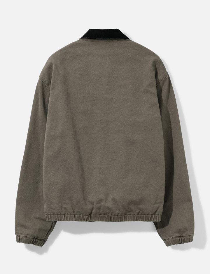 Basketcase Panther Grifter Jacket - 选用纯棉材质，正面醒目黑豹印花搭配复古灯芯绒领，打造利落街头风范。 | HBX