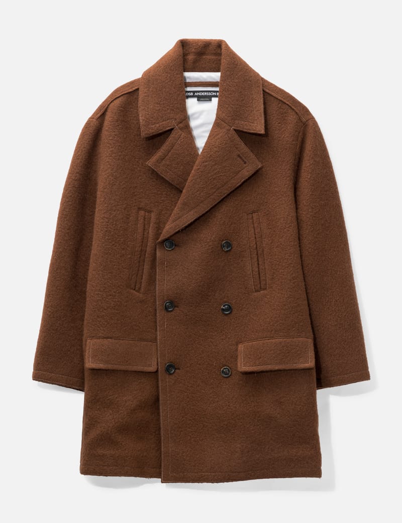 Andersson Bell - Leon Pea Coat | HBX - Globally Curated Fashion