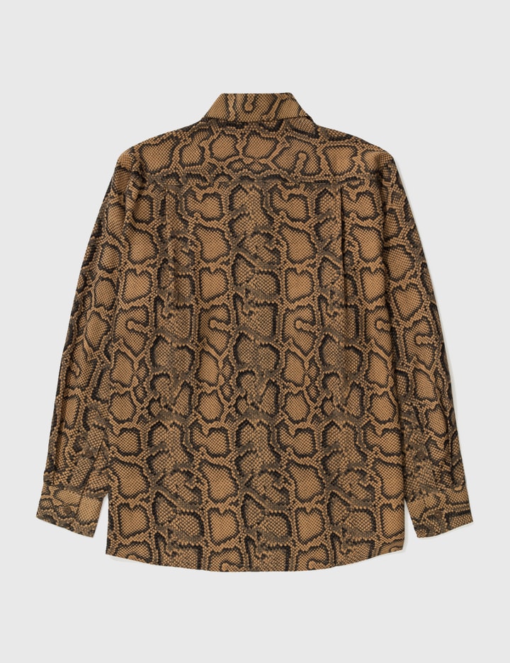 Wacko Maria - Python Open Collar Shirt | HBX - Globally Curated Fashion ...