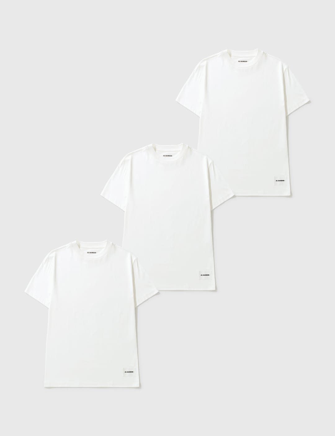 Jil Sander - 3枚パック Tシャツ | HBX - ハイプビースト(Hypebeast)が
