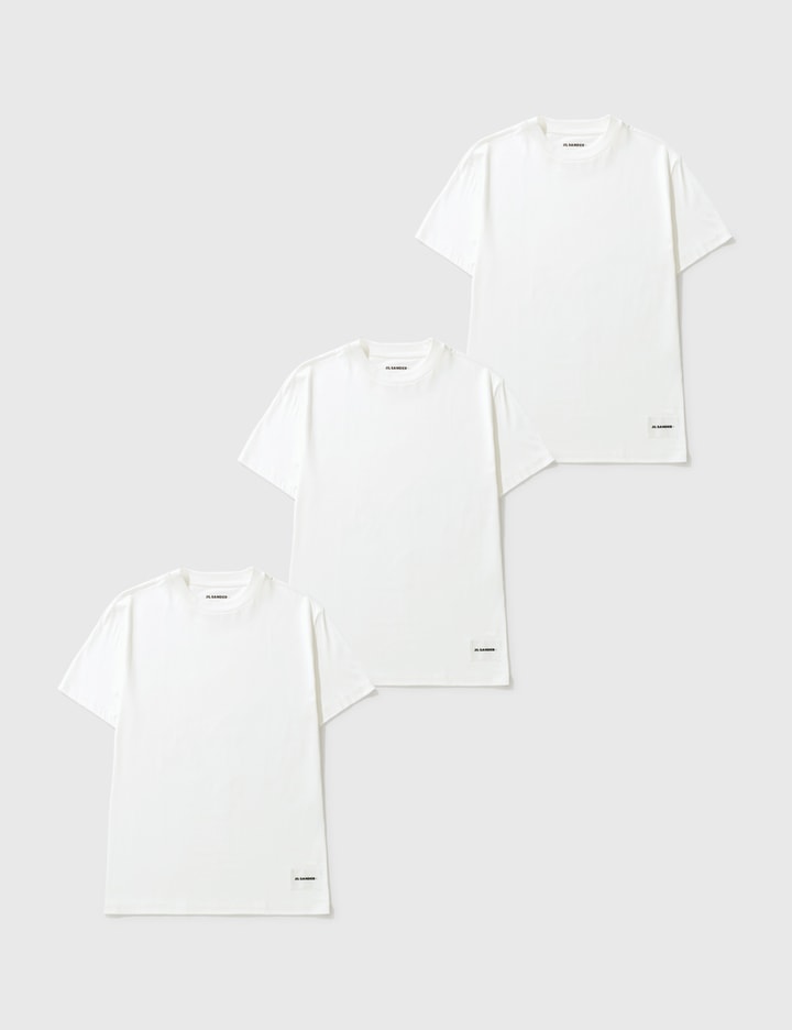 Jil Sander - 3-PACK T-SHIRT SET | HBX - Globally Curated Fashion and ...