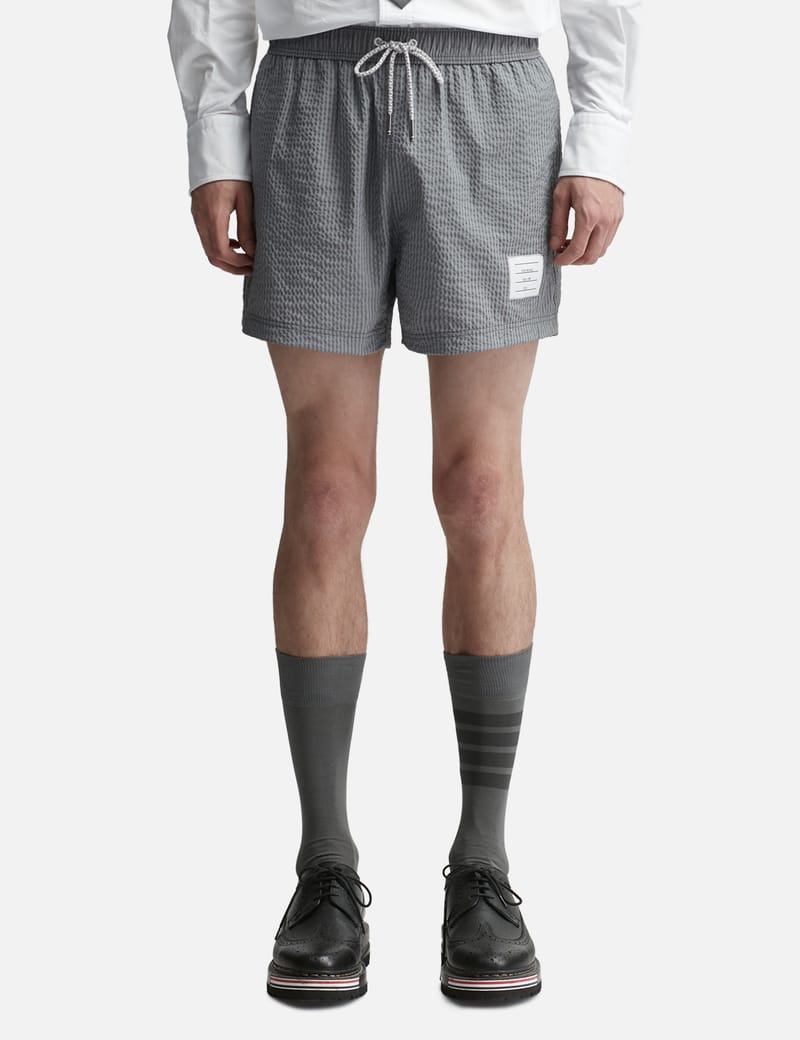 Thom Browne - Striped Swim Shorts | HBX