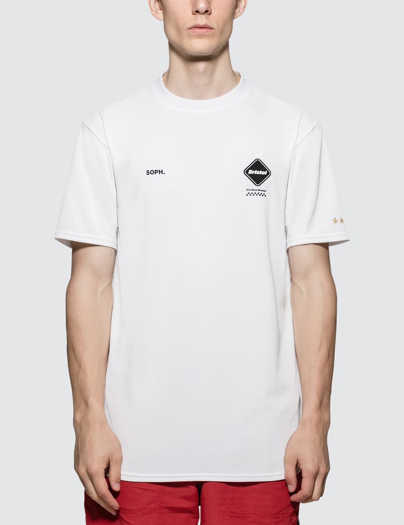 【新入荷品】F.C.Real Bristol CIRCLE LOGO S/S TOP Tシャツ/カットソー(半袖/袖なし)