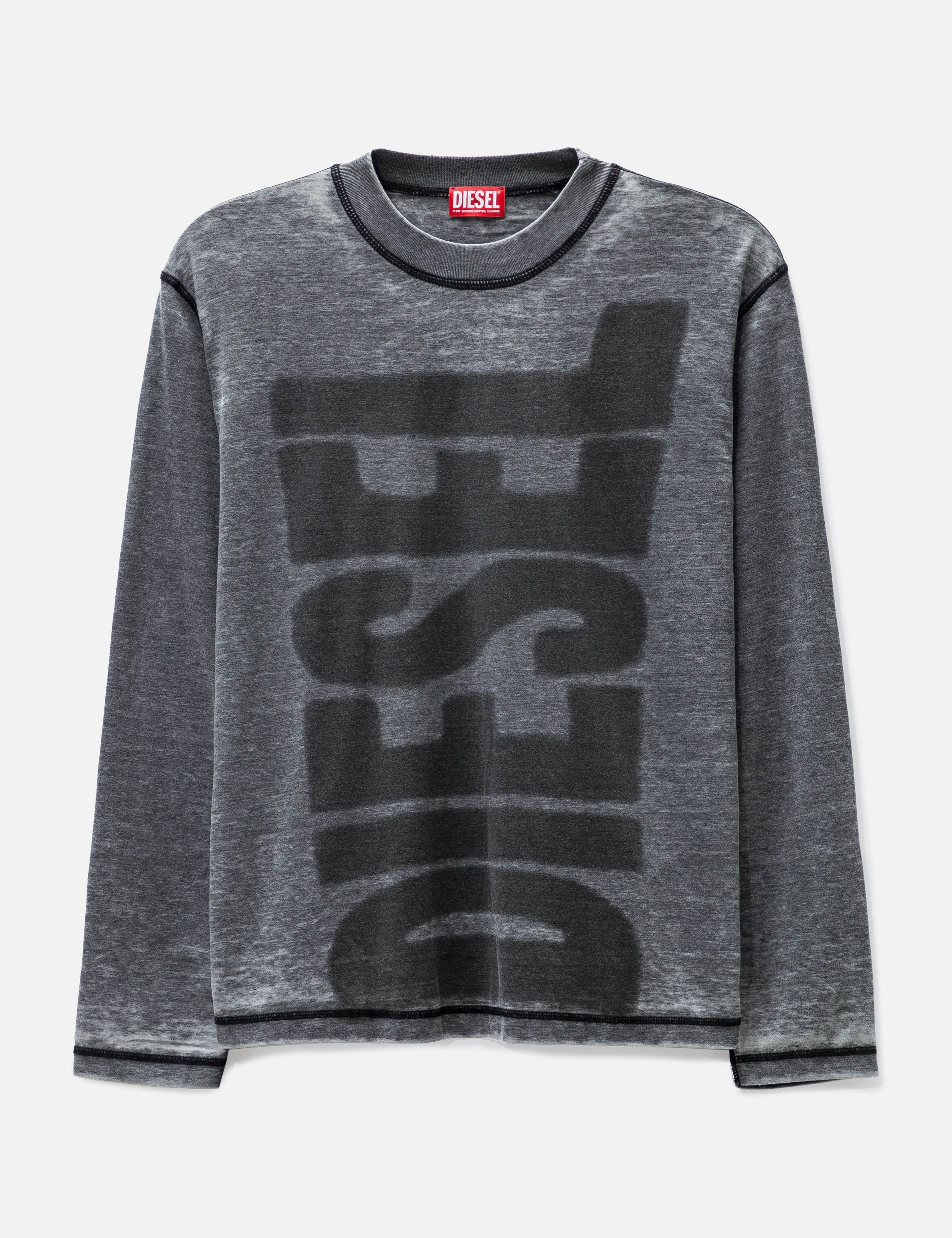 Diesel - T-Crane Long Sleeve T-shirt | HBX - Globally