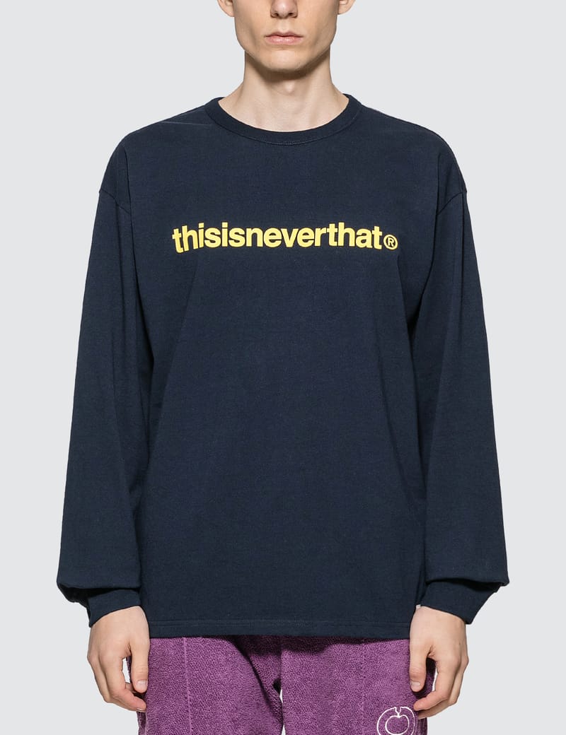 thisisneverthat® - T-Logo Long Sleeve T-Shirt | HBX