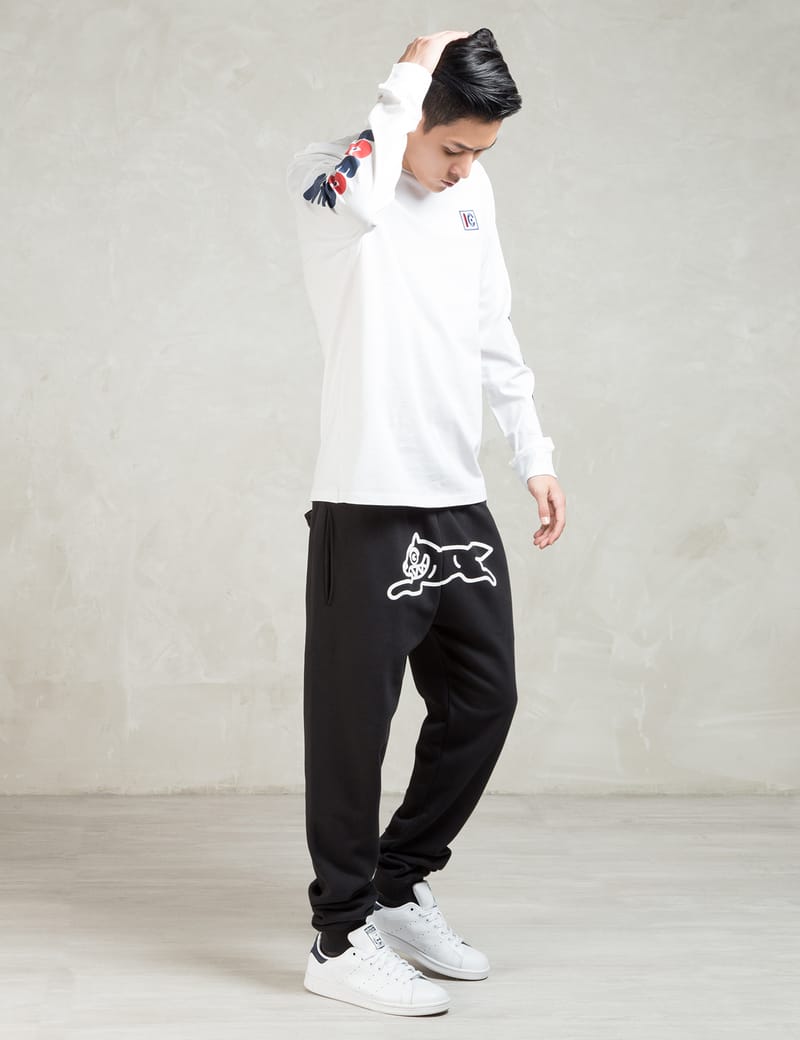 Icecream - Black Running Dog Sweatpants | HBX