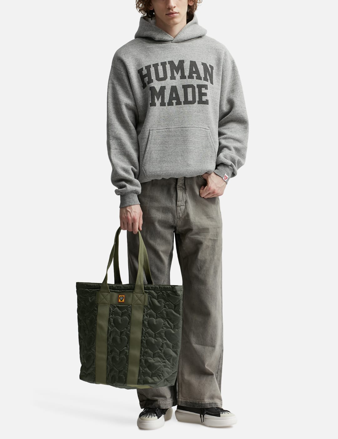 HUMAN MADE Heart Quilting Tote トートバッグヒューマンメード